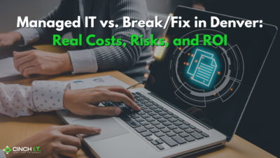 managed IT services in Denver vs fix break it solutions
